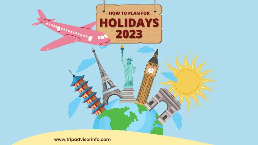 how to plan for holidays 2023