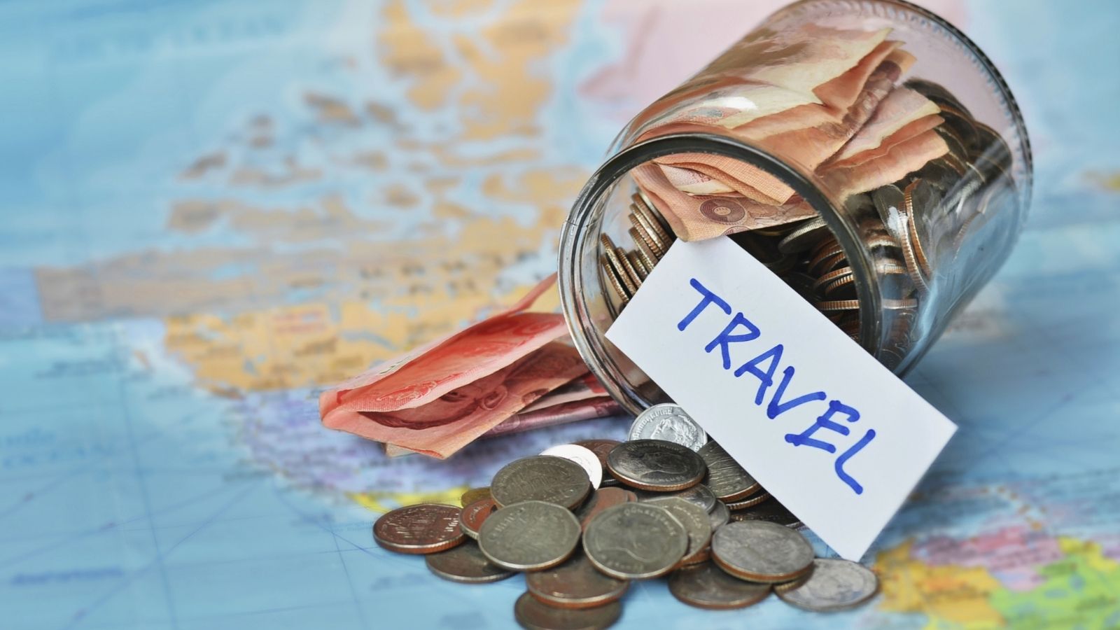 money saving for travel