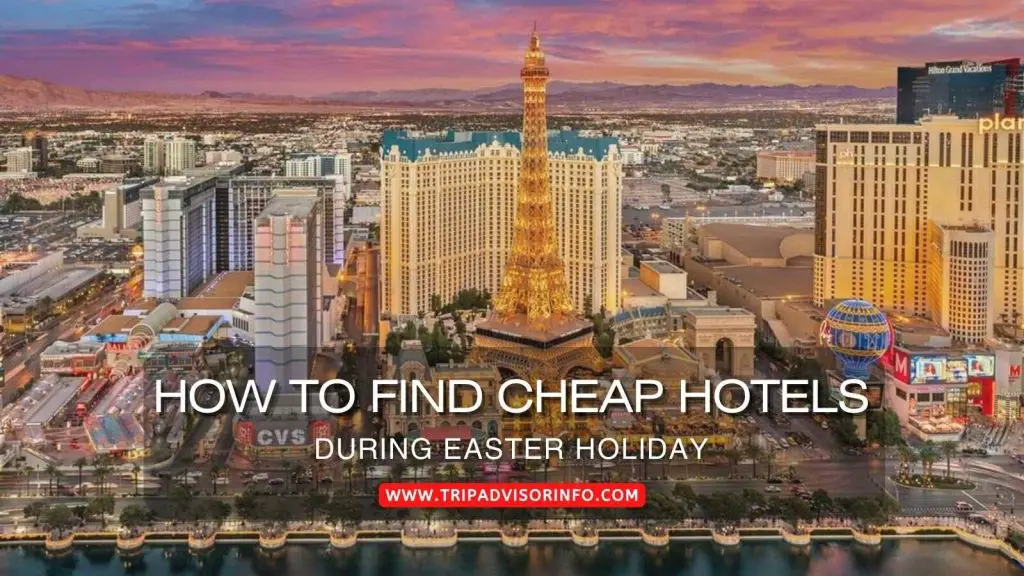 cheap hotels during Easter