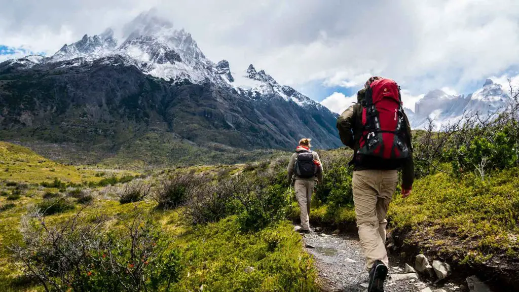 People hiking