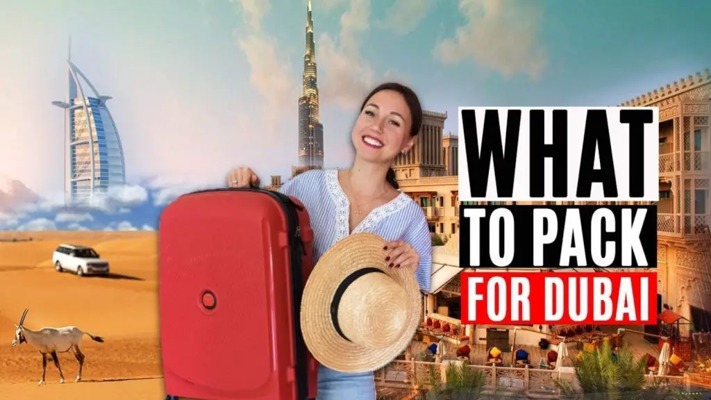 what to pack to travel to dubai