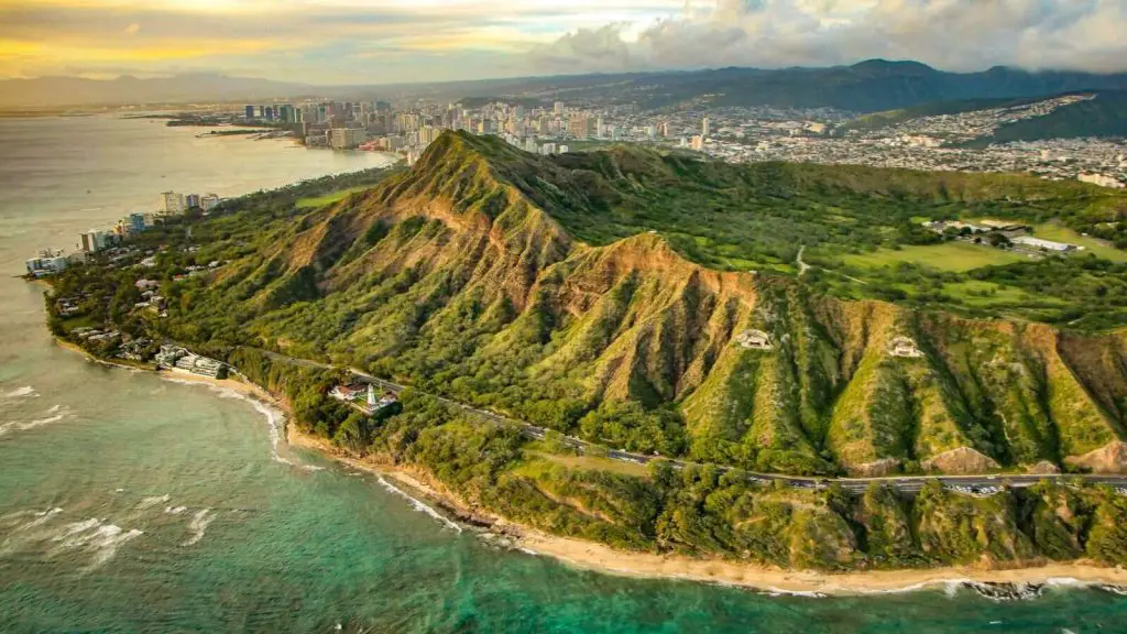 Scenic Drives Oahu Diamond Head Crater Loop 