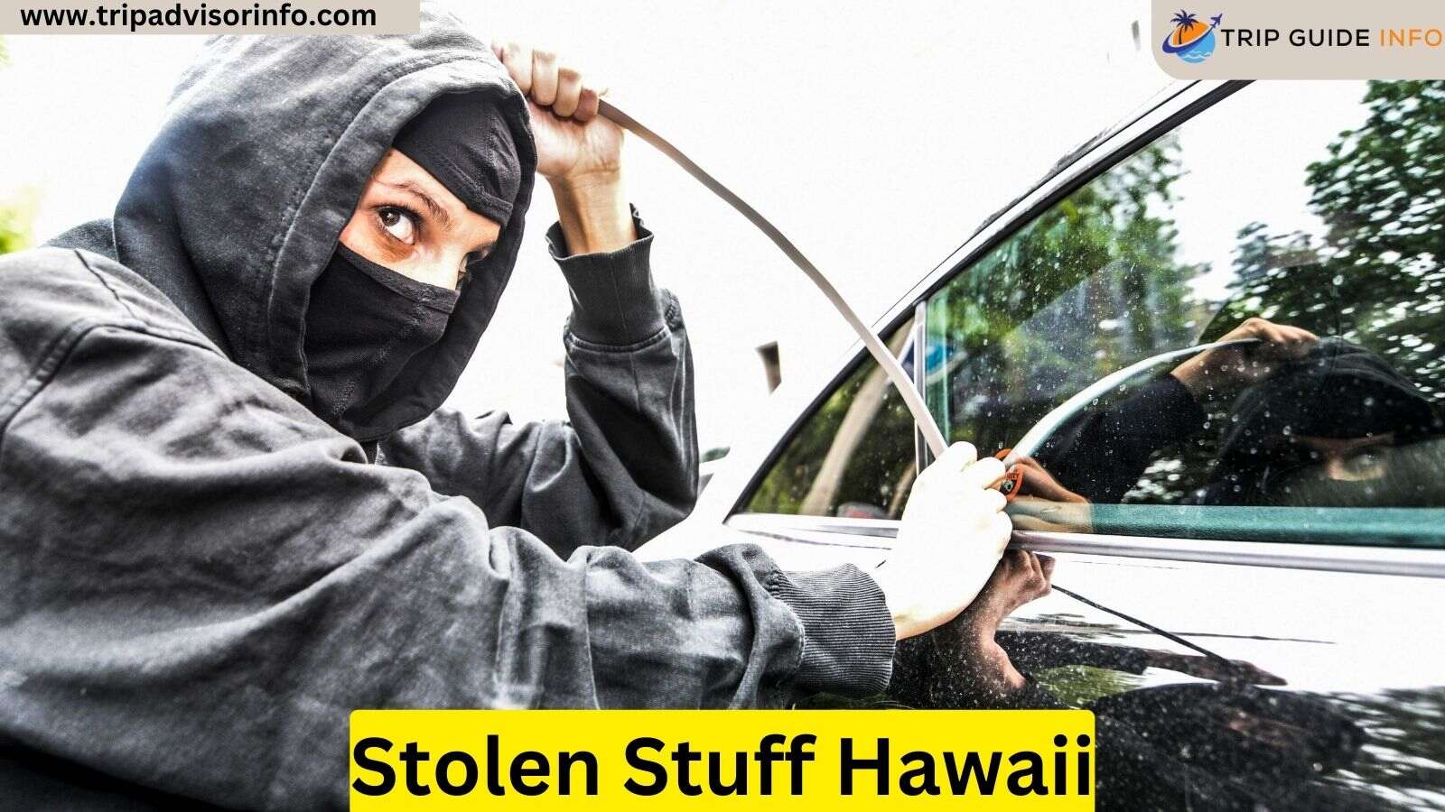 Stolen Stuff Hawaii Combating Theft Issue During Trip