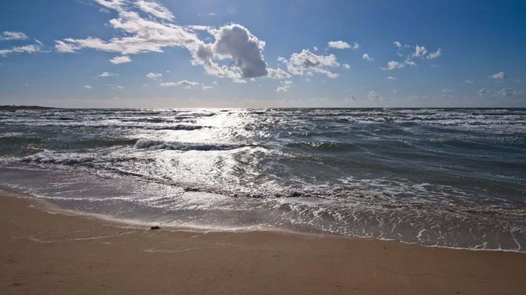 A beach in Sweden