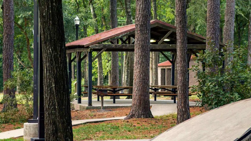 A public park in Conroe, Texas