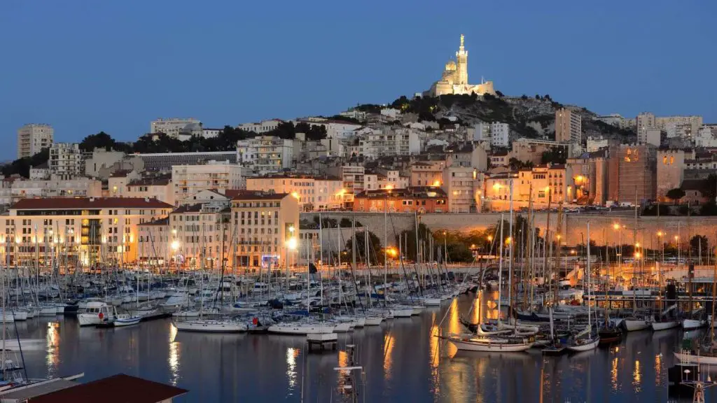 Old Port To Notre Dame De Gardes Marseille the port city of France