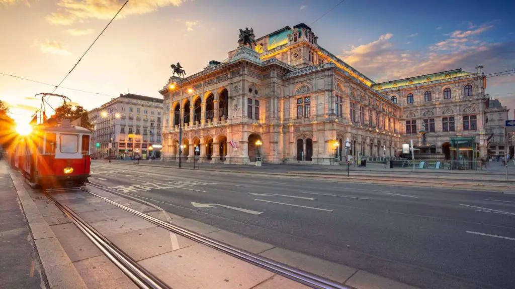 tram in vienna