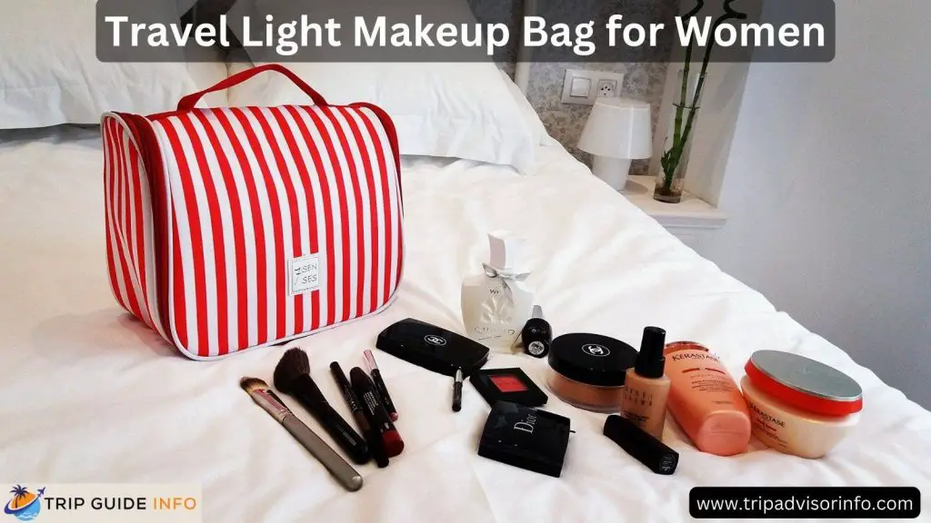 Travel Light Makeup Bag for Women